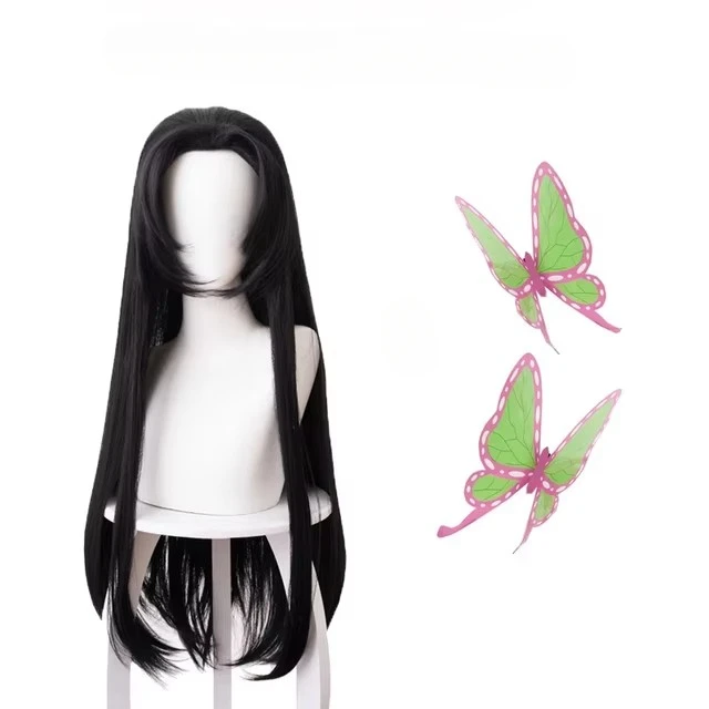 Anime Cosplay Wig Heat Resistant - Anime Kochou Kanae Wig Kimetsu no