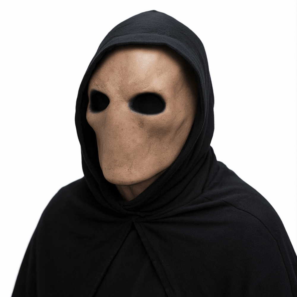 Latex Alien Mask Realistic - Faceless Man Halloween Slenderman Mask Dress