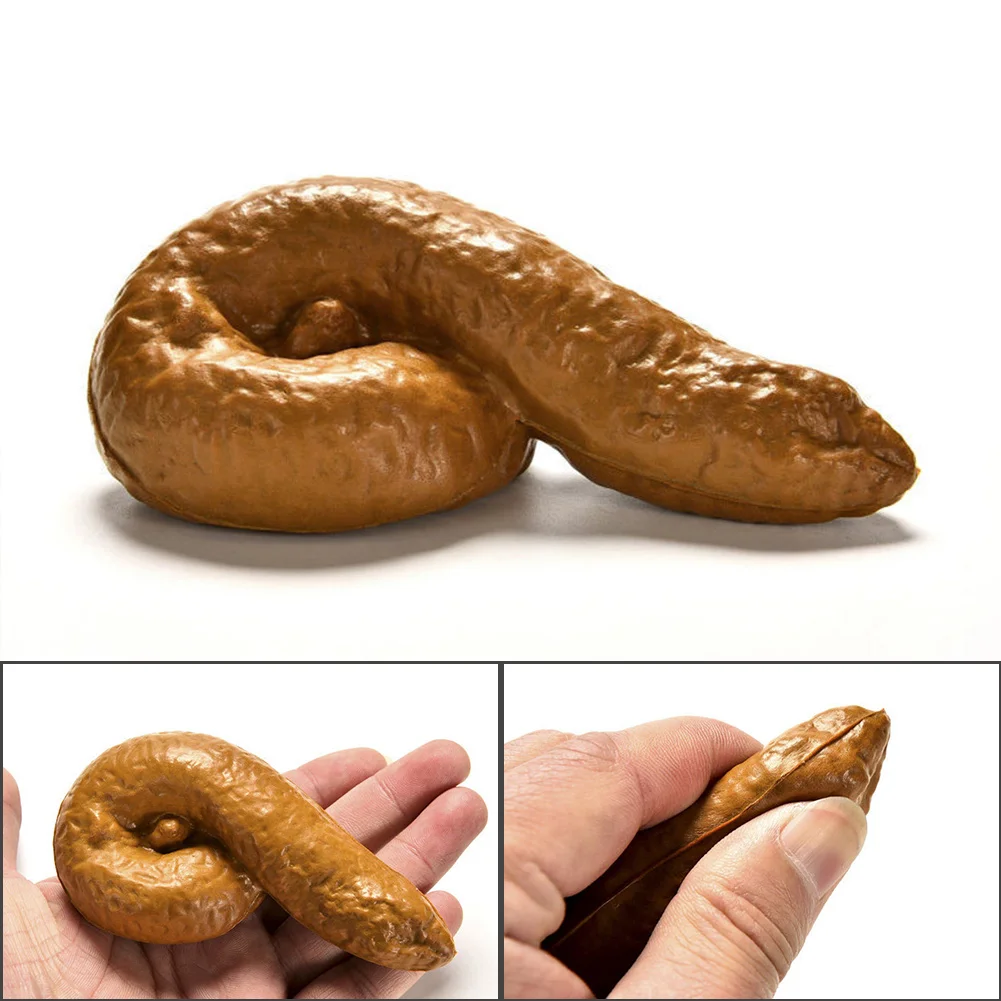 3pcs Realistic Soft Fake Dog P - Fake Poop Gag Gift recension och pris