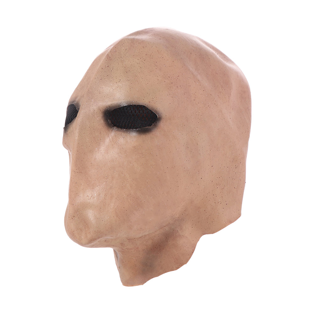 Faceless Man Halloween Slender - Latex Alien Mask Realistic recension och pris
