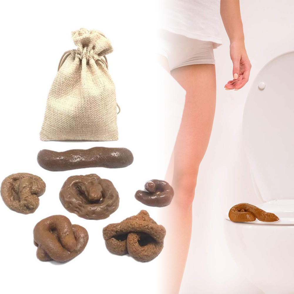 6Pcs/Set Poop Prank Toy Differ - Fake Poop Gag Gift recension och pris