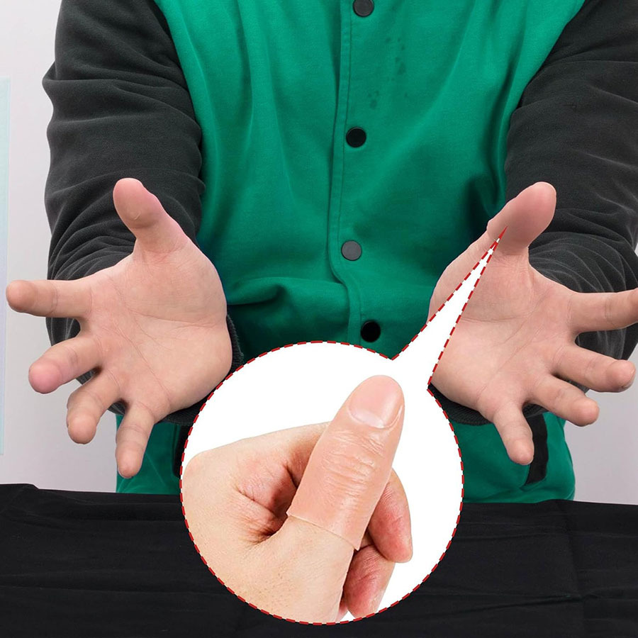 3set Scarf-Vanish Magic Thumb  - Thumb Tip Magic Trick Set recension och pris