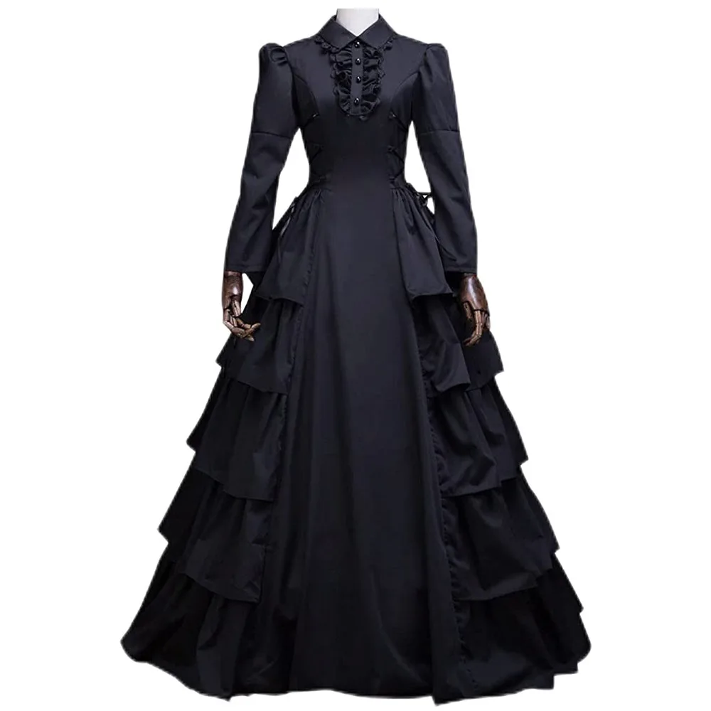Medieval Victorian Retro Princ - Medieval Renaissance Dress Women recension och pris
