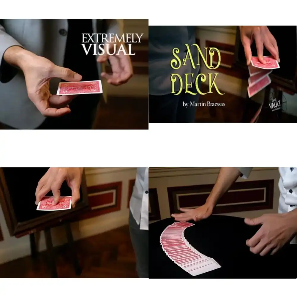 WAP01  The Vault - Sand Deck B - Magic Tricks recension och pris