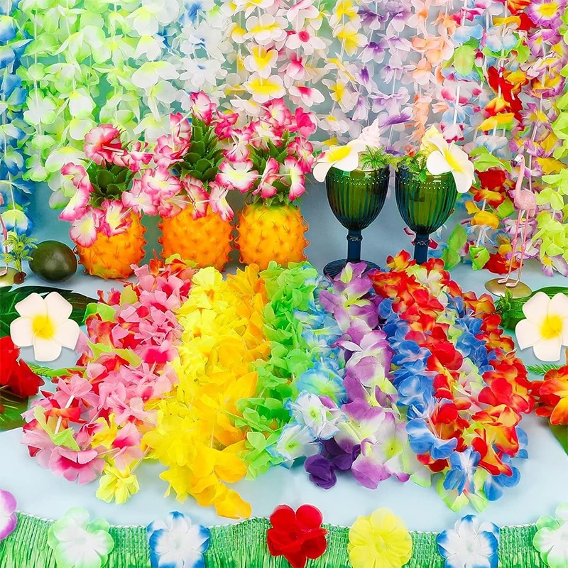 6/12/24Pcs Hawaiian Leis Party - Glow In The Dark Party Glasses recension och pris