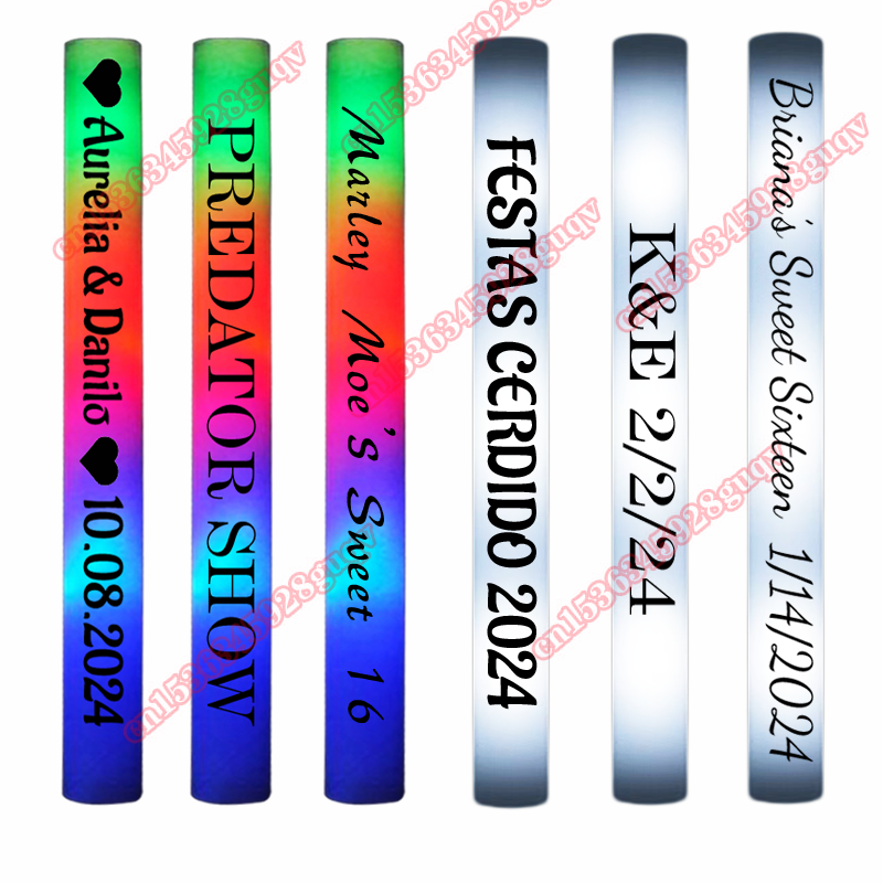 30Pcs LED Foam Sticks White Li - Flashing Led Foam Sticks Party recension och pris