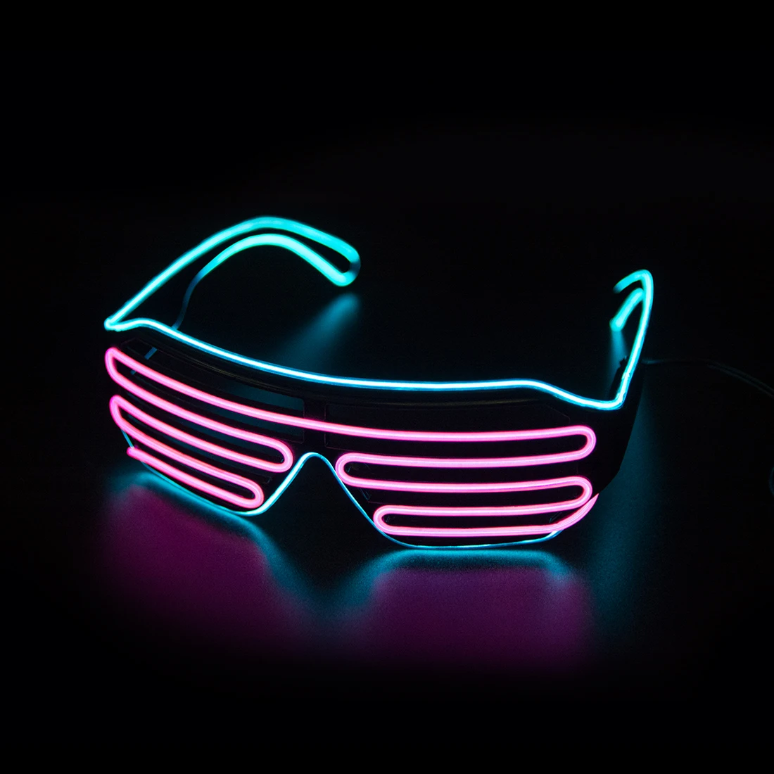 LED Glowing Glasses Gafas Lumi - Glow In The Dark Party Glasses recension och pris