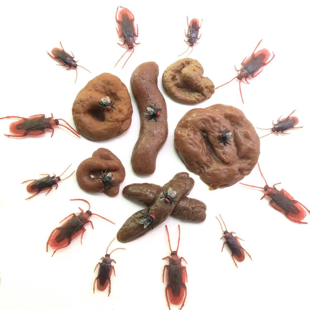 6/24PCS Soft Fake Poop Feces P - Fake Poop Gag Gift recension och pris