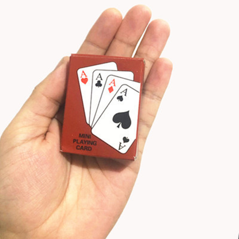 1 Set Mini Poker Playing Cards - Prank Toys recension och pris