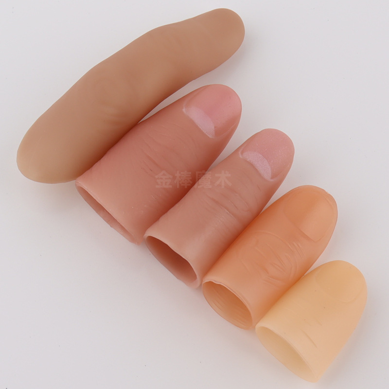 5pc Magic Fake Thumb Set Reali - Thumb Tip Magic Trick Set recension och pris
