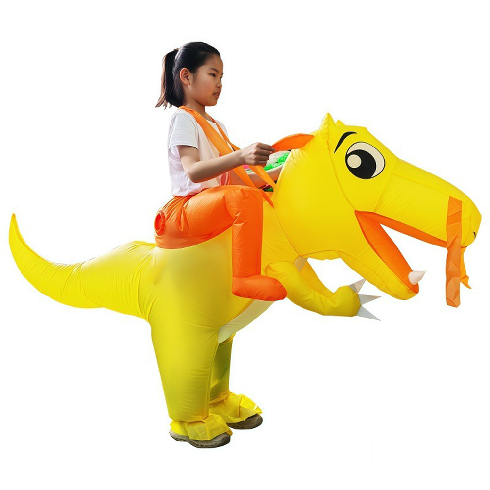 Child Riding Dinosaur Inflatab - Inflatable Dinosaur Costume Adult recension och pris