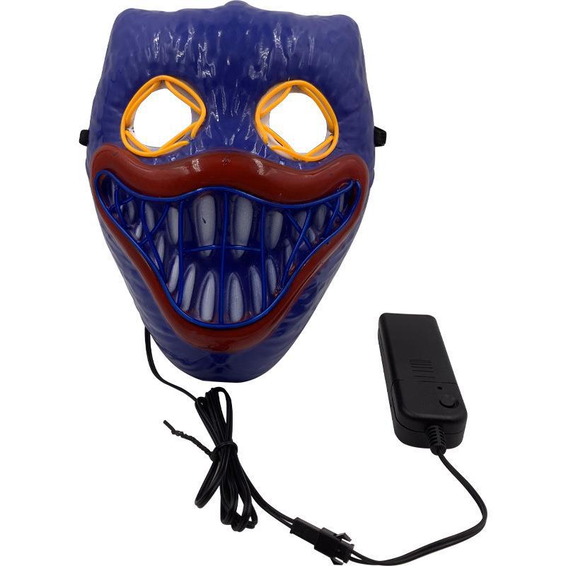 Luminous Mask Halloween Face M - Led Purge Mask Halloween recension och pris