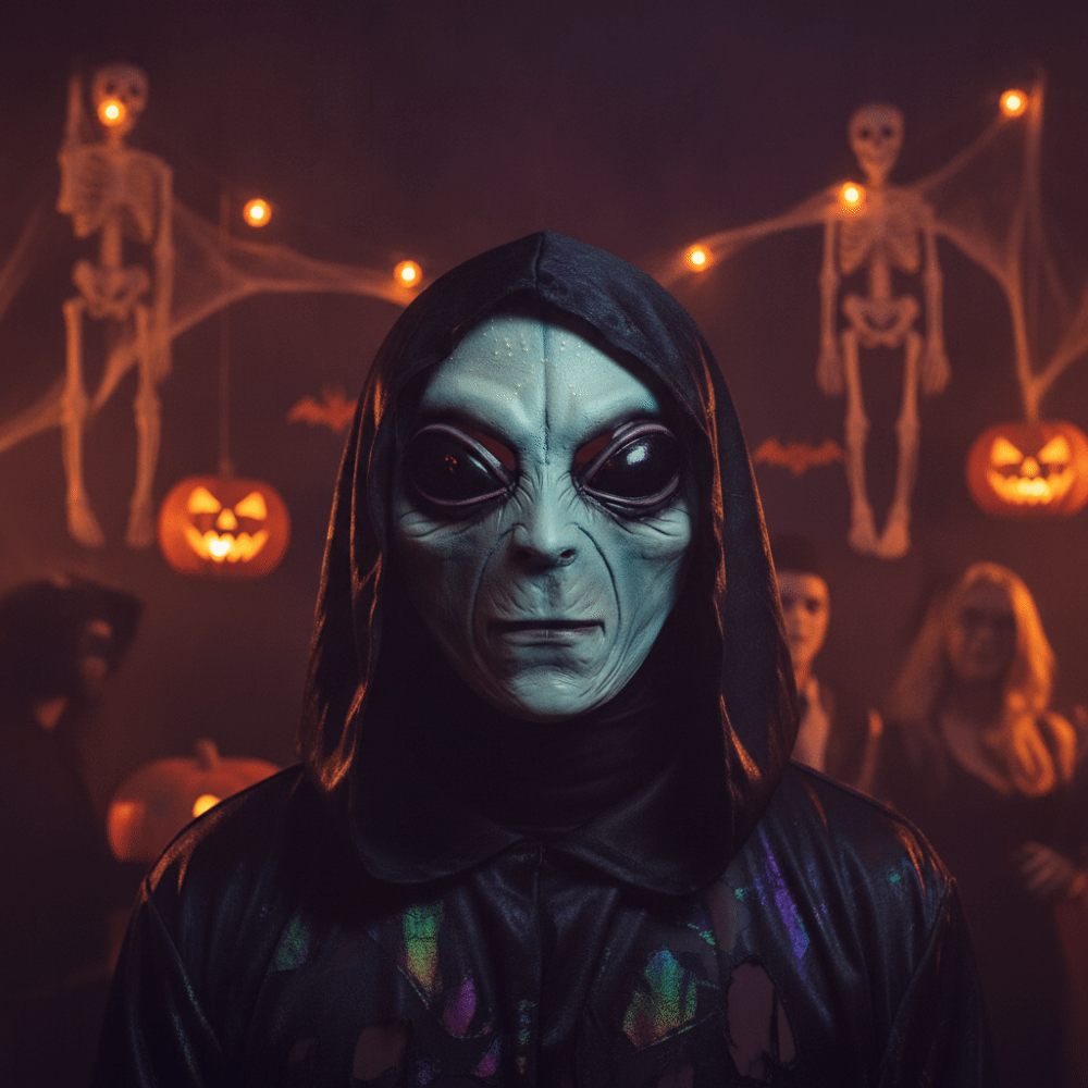 Latex Material Alien Mask Full - Latex Alien Mask Realistic recension och pris