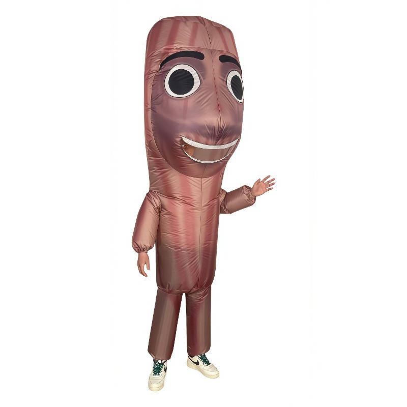 Long wooden stick man inflatab - Inflatable Dinosaur Costume Adult recension och pris
