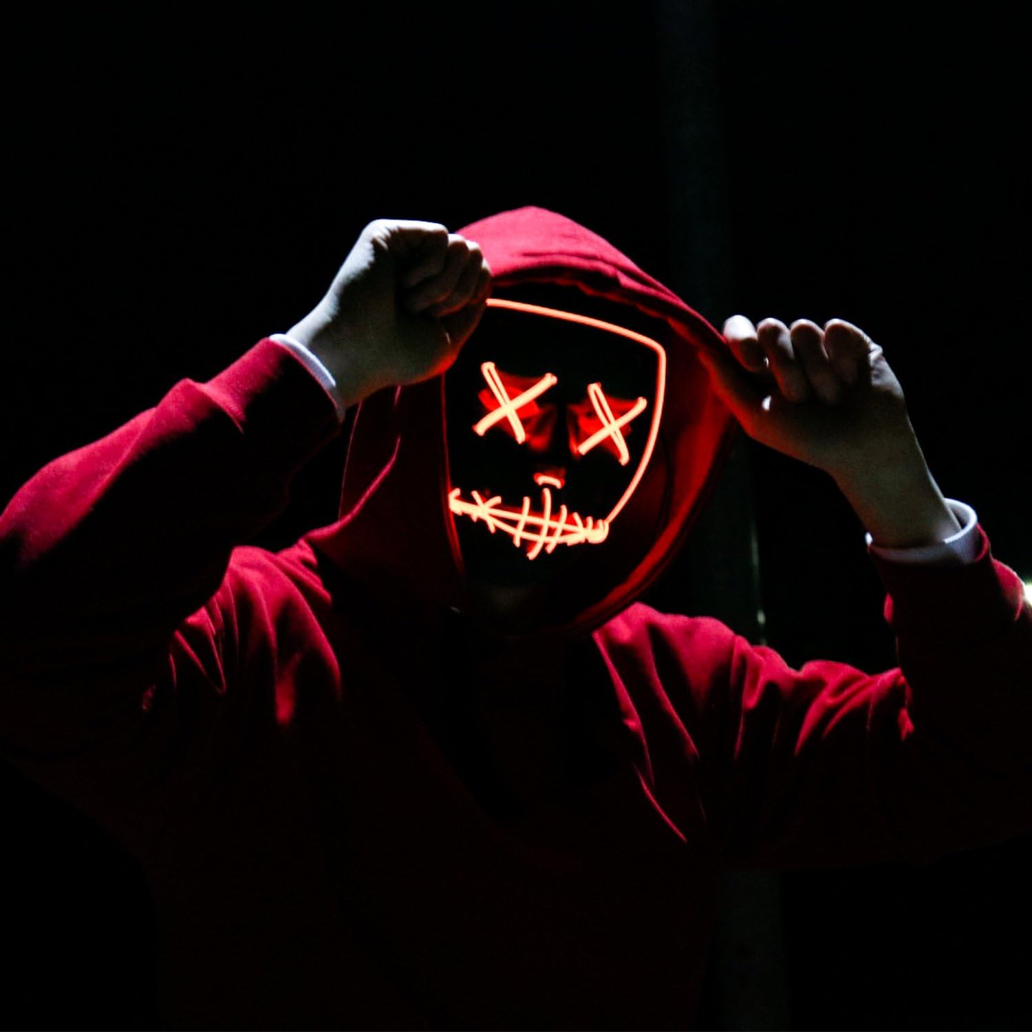 Wireless Bar Music Festival Ne - Led Purge Mask Halloween recension och pris