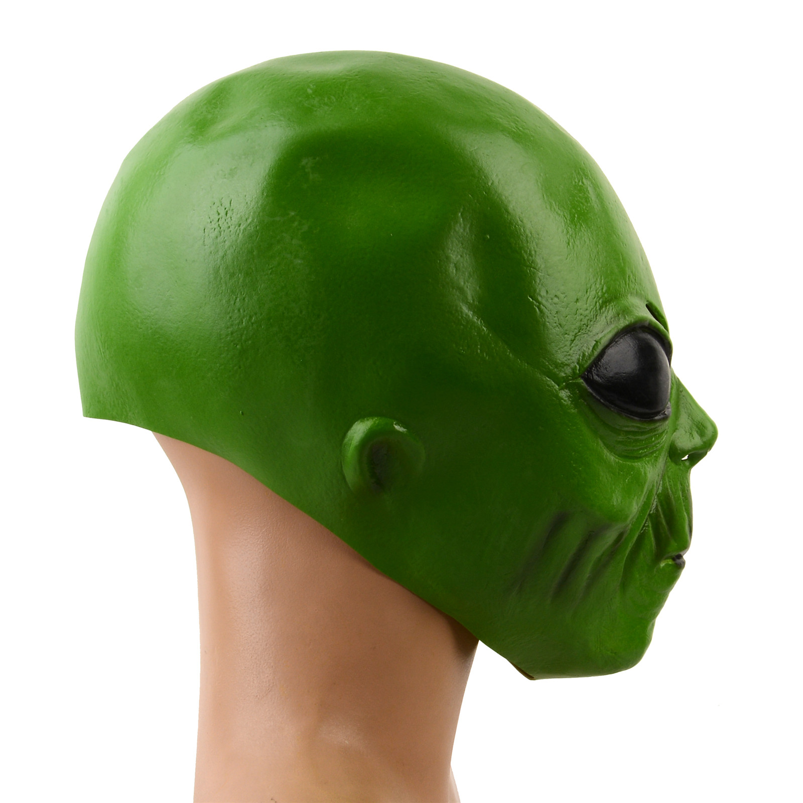 1pc Realistic Latex Green Alie - Latex Alien Mask Realistic recension och pris