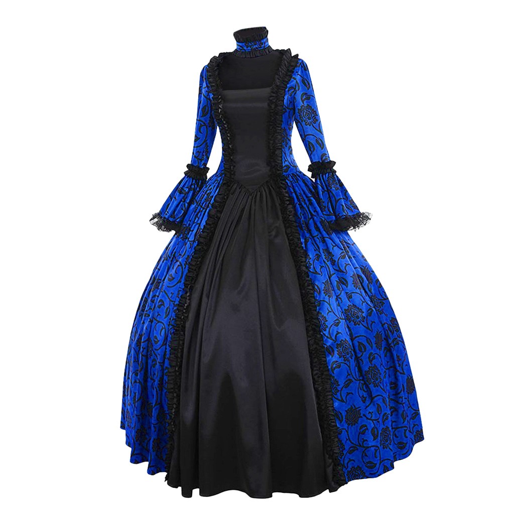Women Vintage Exquisite Dress  - Medieval Renaissance Dress Women recension och pris