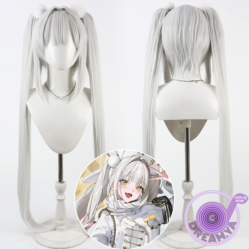 Blanc Cosplay Wig Nikke Goddes - Anime Cosplay Wig Heat Resistant recension och pris
