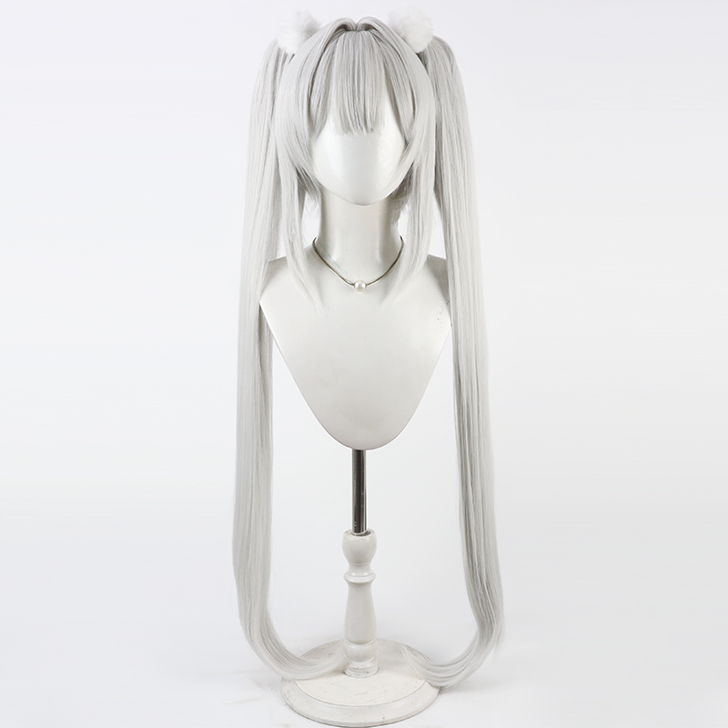 Blanc Cosplay Wig Nikke Goddes - Anime Cosplay Wig Heat Resistant recension och pris