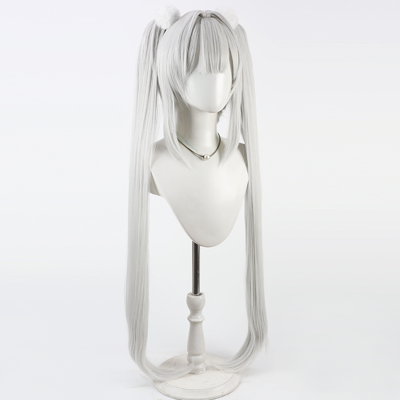 Blanc Cosplay Wig Nikke Goddes - Anime Cosplay Wig Heat Resistant recension och pris