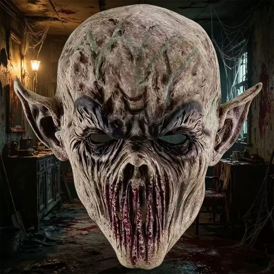 Halloween Scary Monster Mask R - Latex Alien Mask Realistic recension och pris