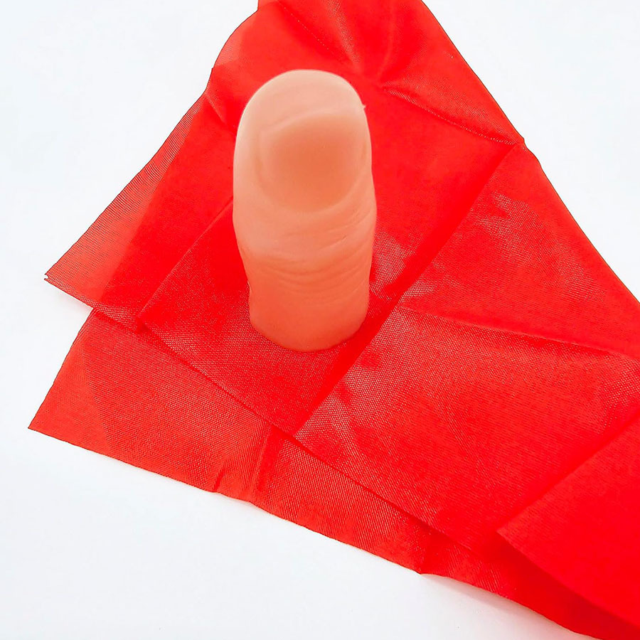 1set Scarf-Vanish Magic Thumb  - Thumb Tip Magic Trick Set recension och pris