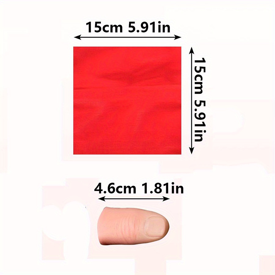 Scarf-Vanish Magic Thumb Tip F - Thumb Tip Magic Trick Set recension och pris