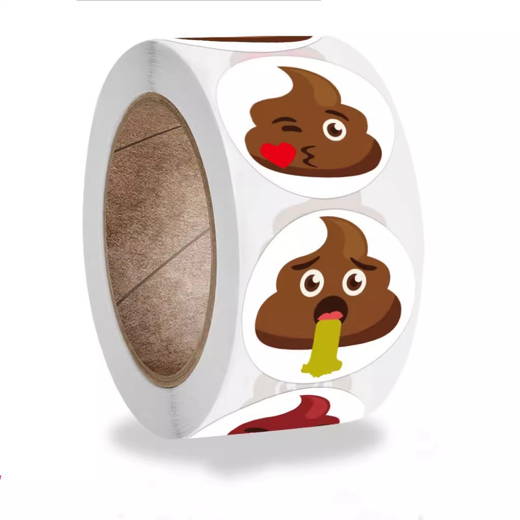 100-500pcs Funny Poop Cartoon  - Prank Toys recension och pris