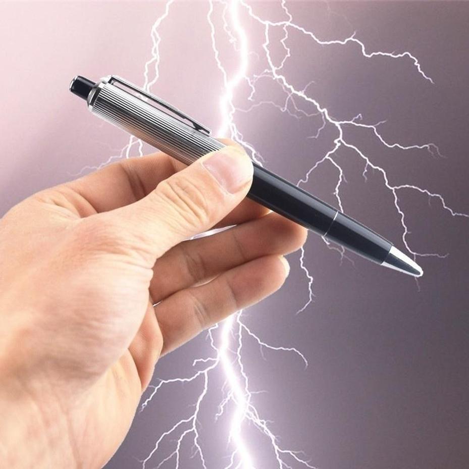 1 Pcs Creative Fancy Ball Poin - Shock Pen Prank Toy recension och pris