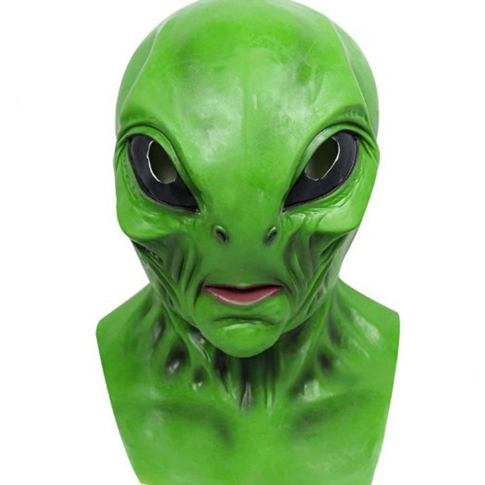 Halloween Alien Mask Realistic - Latex Alien Mask Realistic recension och pris