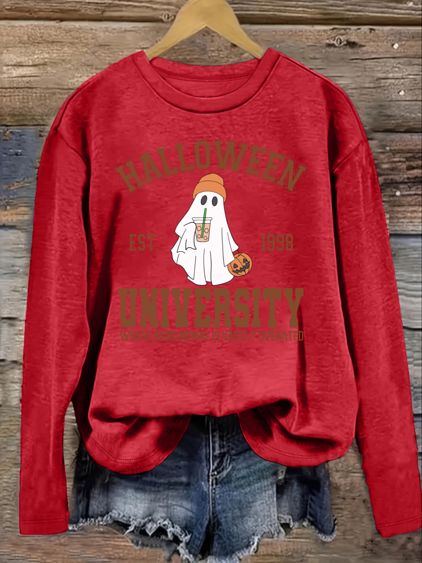 Women's Casual Long Sleeve Cre - Costumes recension och pris