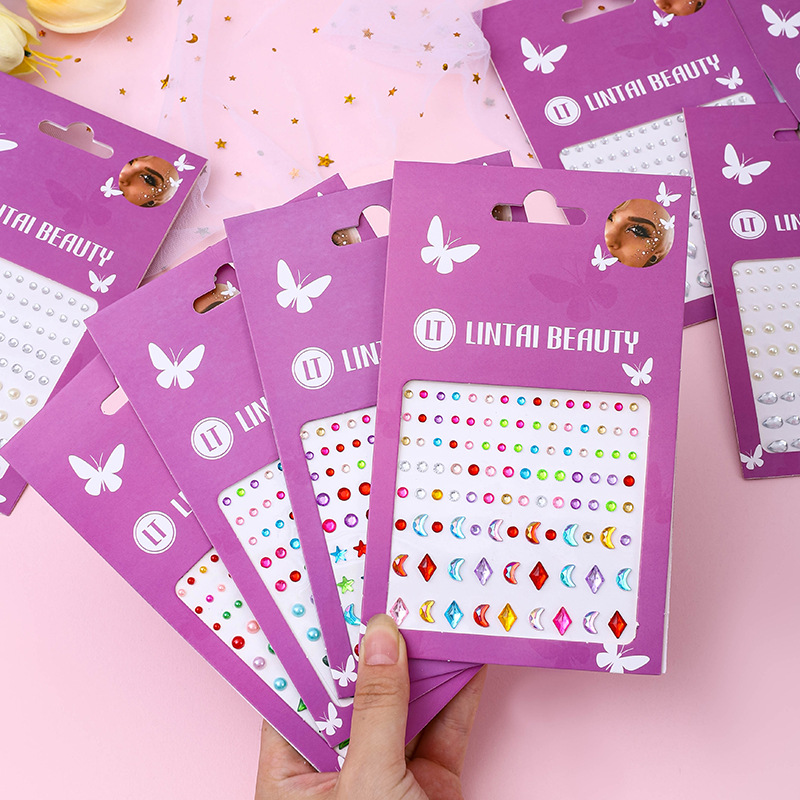 Hot Selling Face Gems Stickers - Party Supplies recension och pris