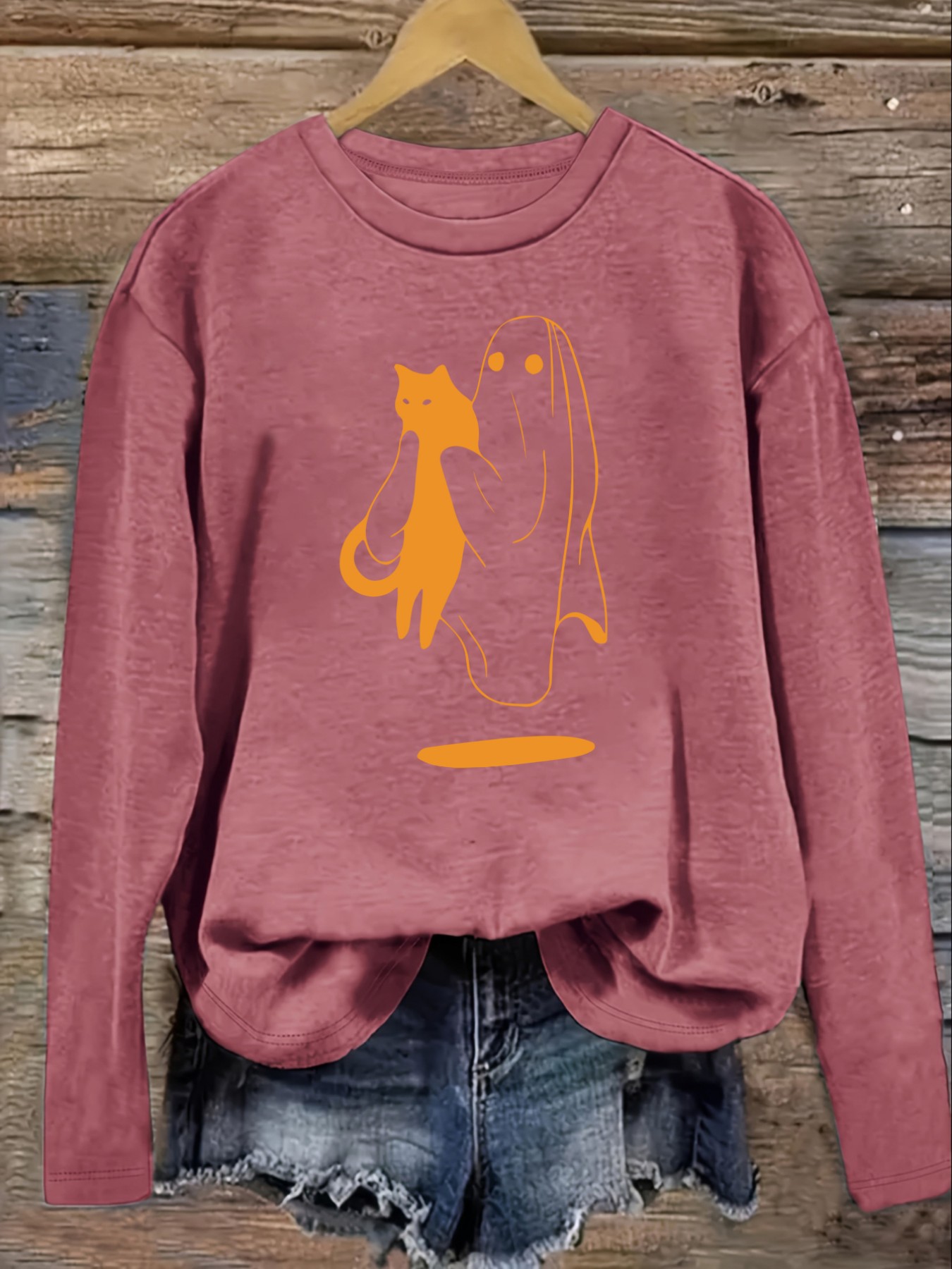 Women's Casual Long Sleeve Cre - Costumes recension och pris