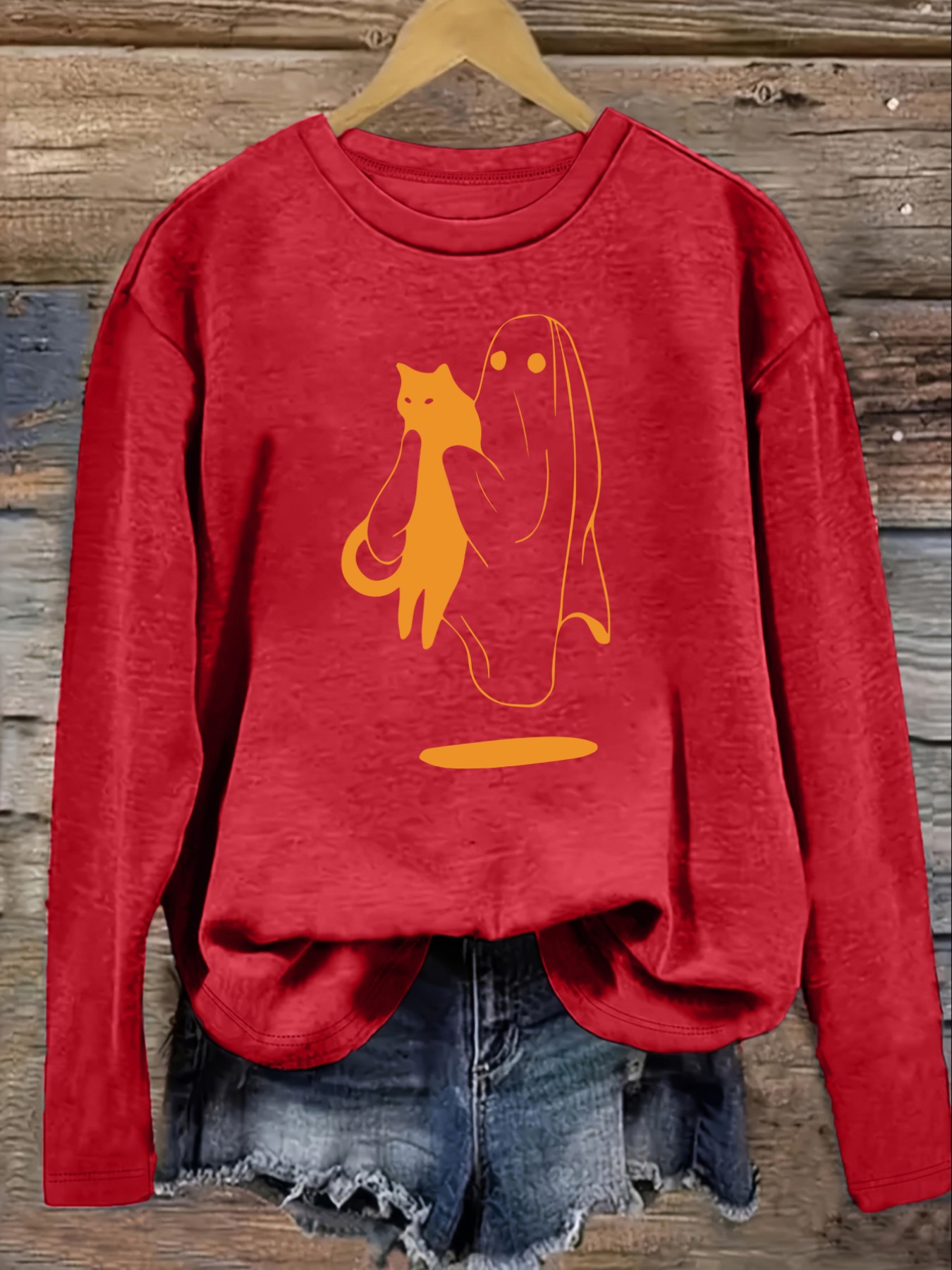 Women's Casual Long Sleeve Cre - Costumes recension och pris