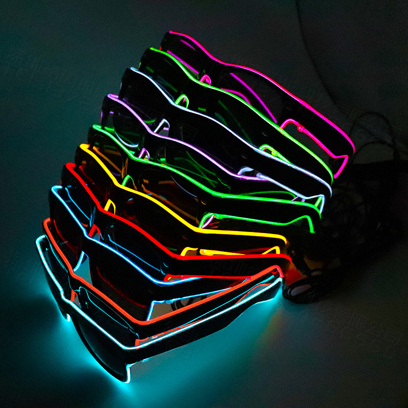 1PC Flashing EL Wire Led Glass - Glow In The Dark Party Glasses recension och pris