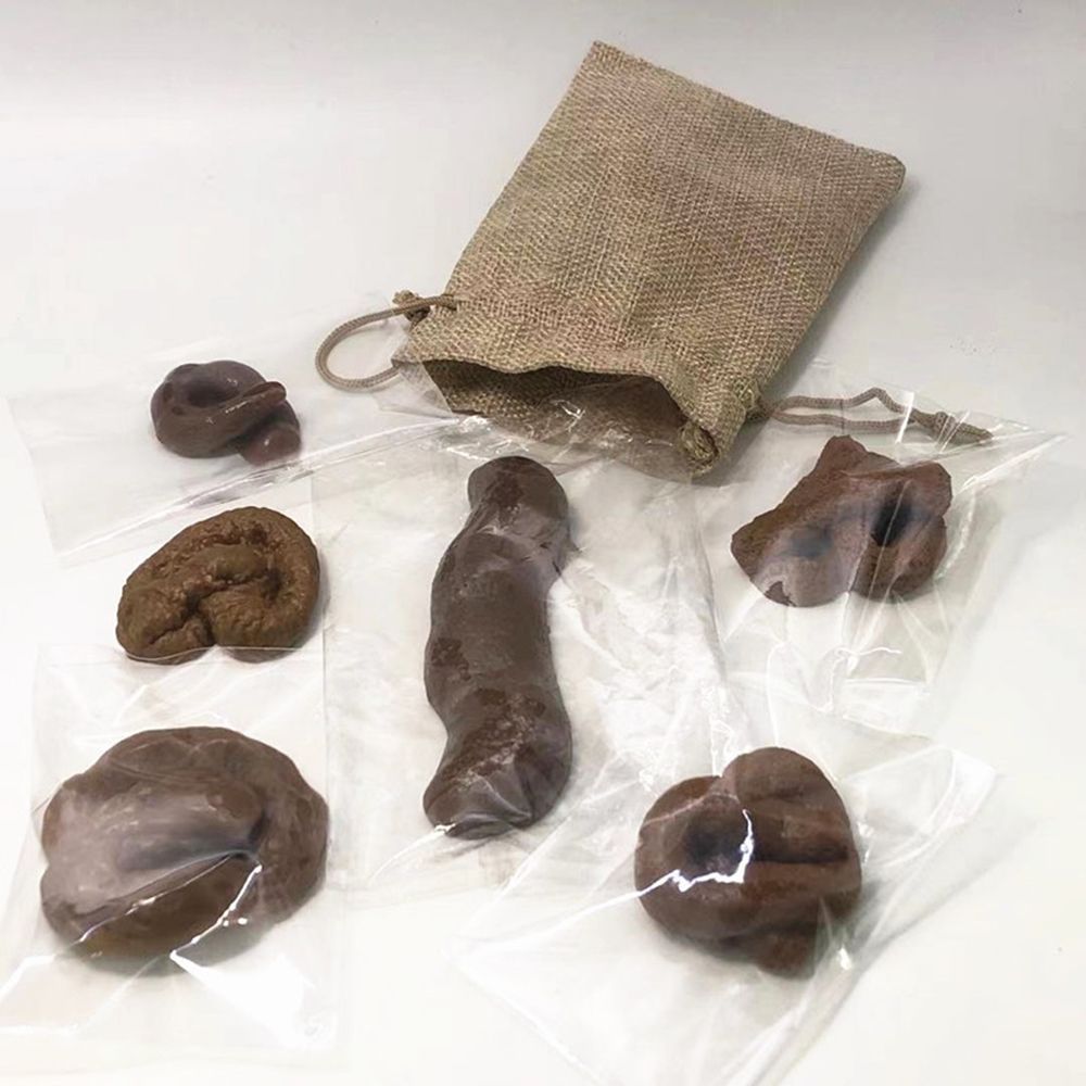 6Pcs Set April Fool's Day Fake - Fake Poop Gag Gift recension och pris