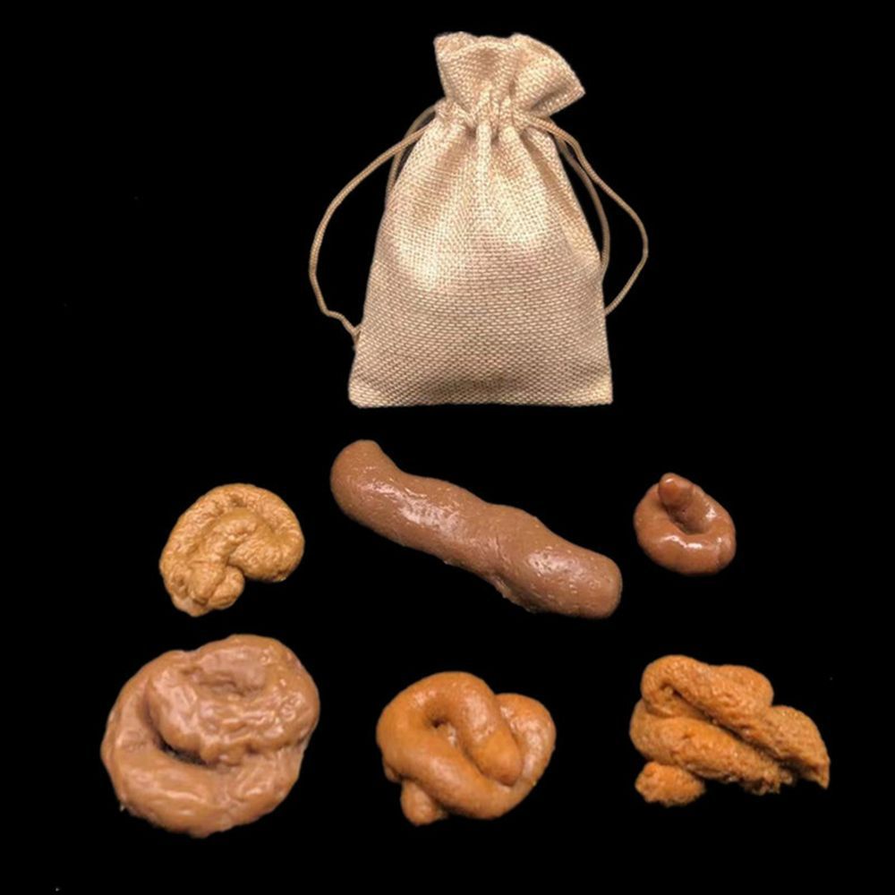 6Pcs Set April Fool's Day Fake - Fake Poop Gag Gift recension och pris