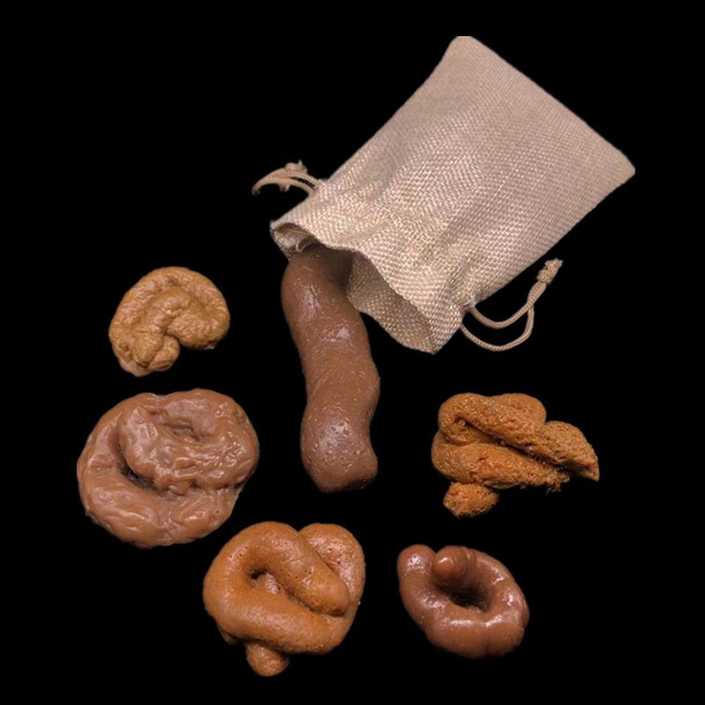 6Pcs Set April Fool's Day Fake - Fake Poop Gag Gift recension och pris