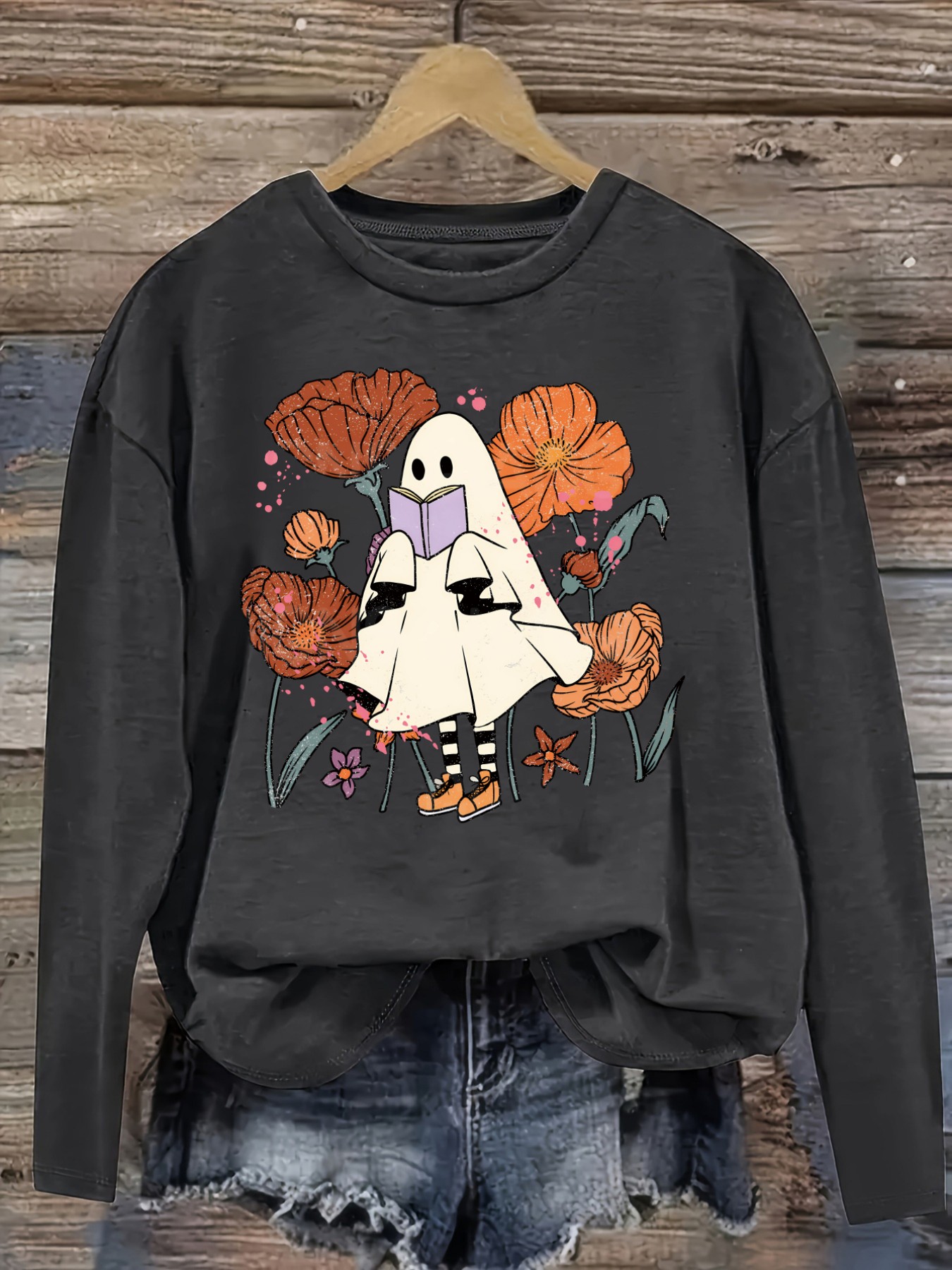 Women's Casual Long Sleeve Cre - Costumes recension och pris