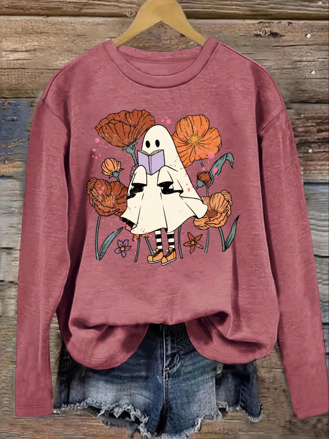 Women's Casual Long Sleeve Cre - Costumes recension och pris