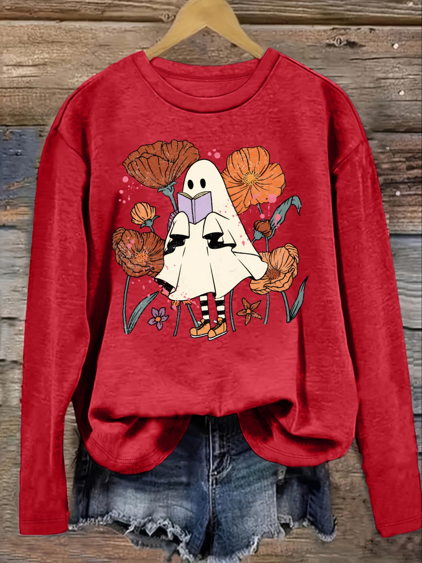 Women's Casual Long Sleeve Cre - Costumes recension och pris