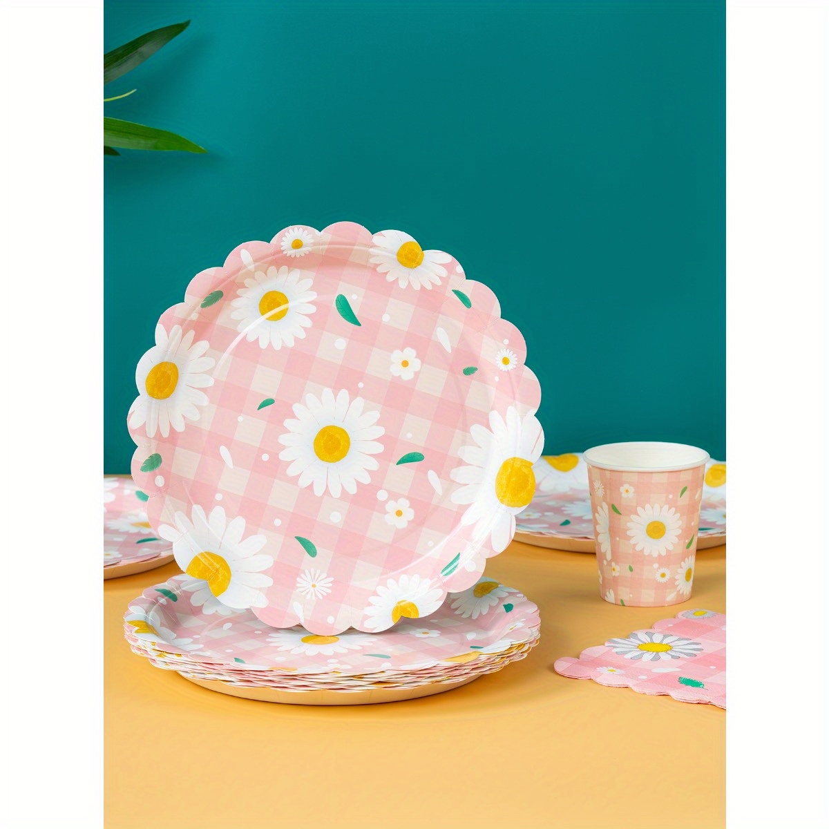 Pink Daisy Petals 25Pcs Dispos - Party Supplies recension och pris