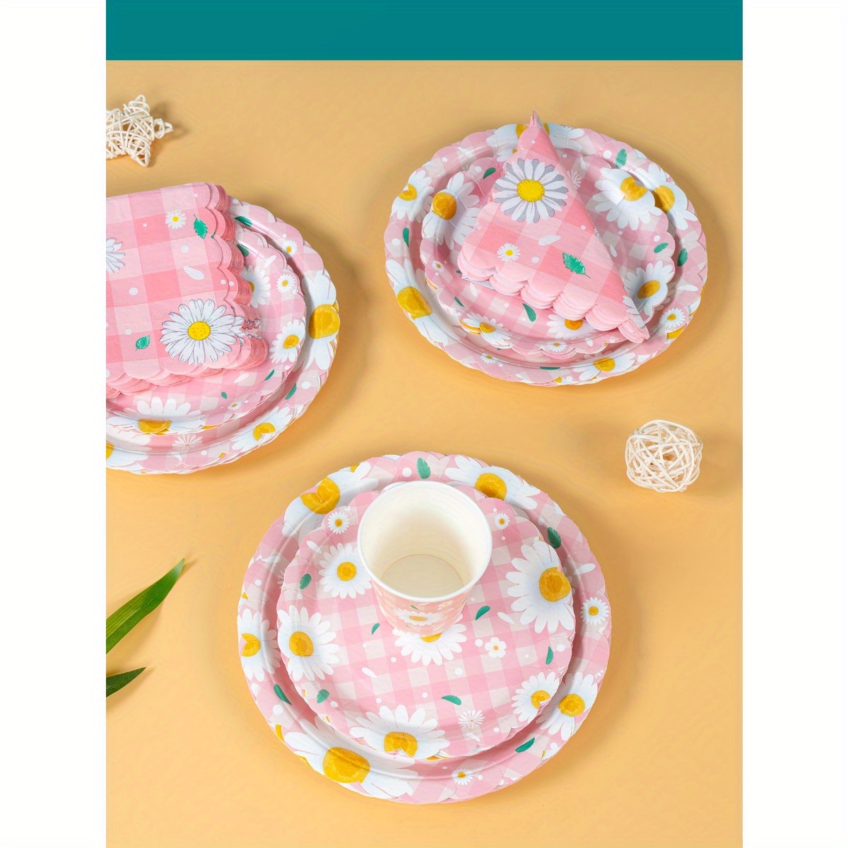 Pink Daisy Petals 25Pcs Dispos - Party Supplies recension och pris