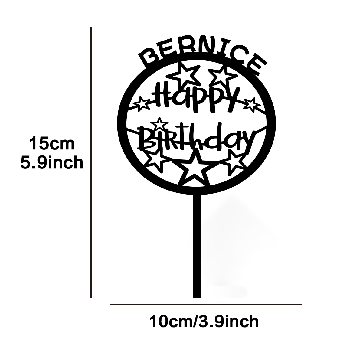 1PC Affordable Party-style Hap - Party Supplies recension och pris